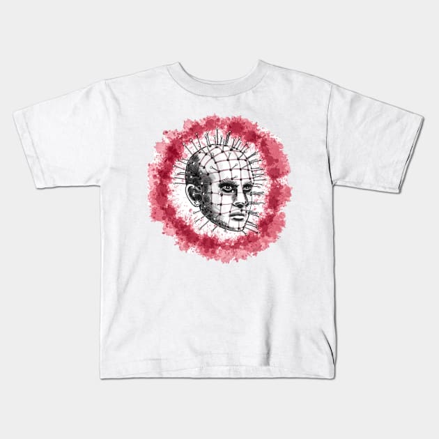 Pinhead Kids T-Shirt by aubdotcom